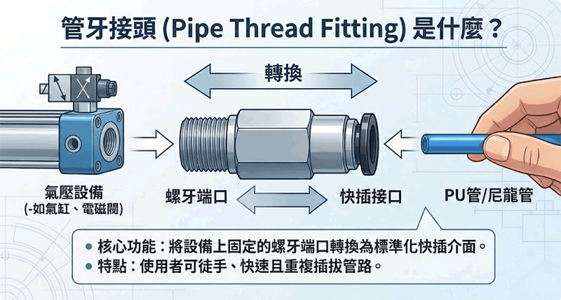 管牙接頭是什麼?