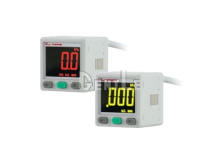 High-Precision Digital Pressure Sensor with Two-Color Display